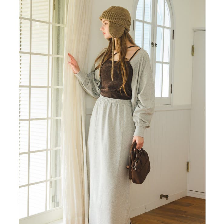 ラメベロアカップ付キャミ | RETRO GIRL | 詳細画像6 