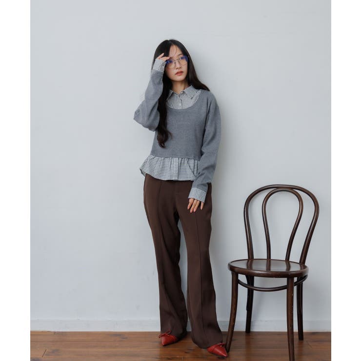 センターシームフレアPT | RETRO GIRL | 詳細画像29 