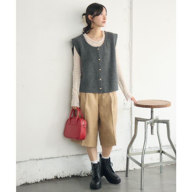 スクエアショルダーバッグ | RETRO GIRL | 詳細画像19 