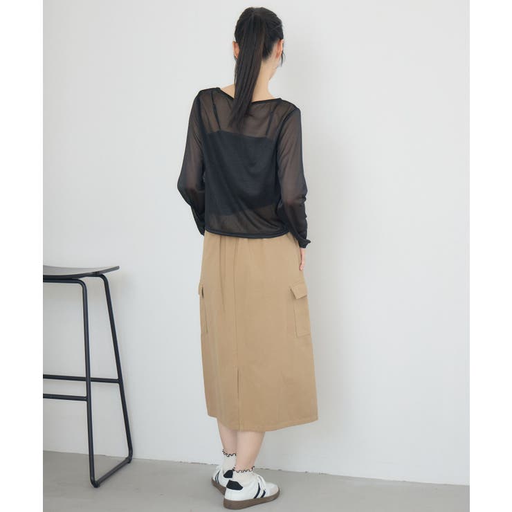 クルーネックシアートップス | RETRO GIRL | 詳細画像20 