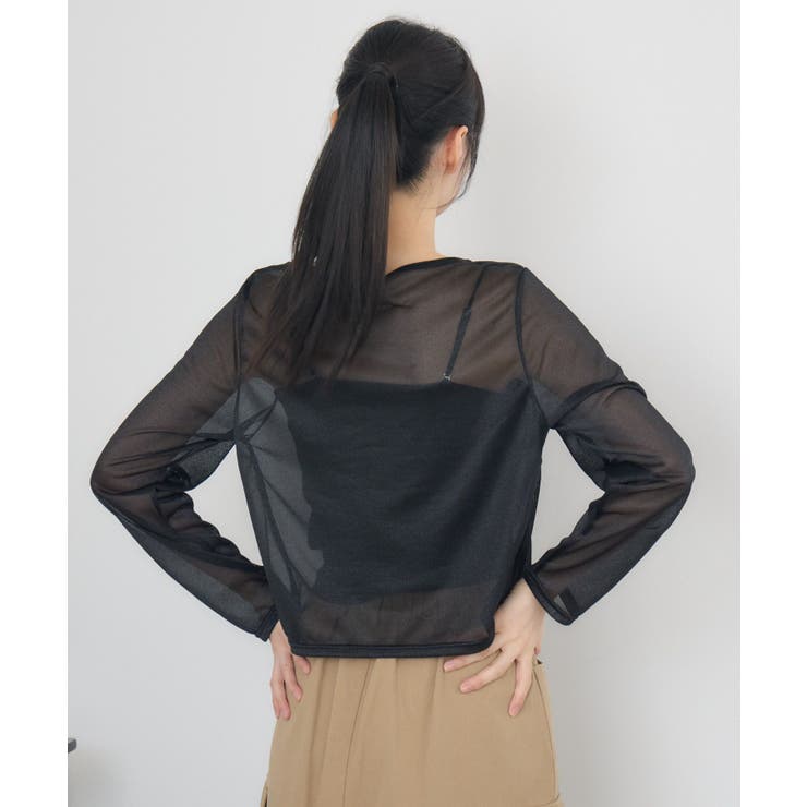 クルーネックシアートップス | RETRO GIRL | 詳細画像24 