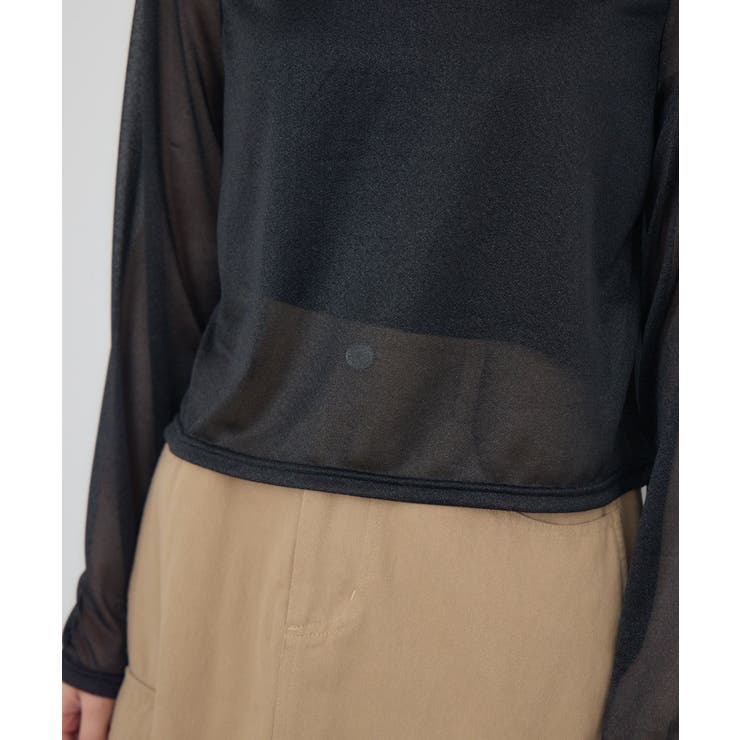 クルーネックシアートップス | RETRO GIRL | 詳細画像28 