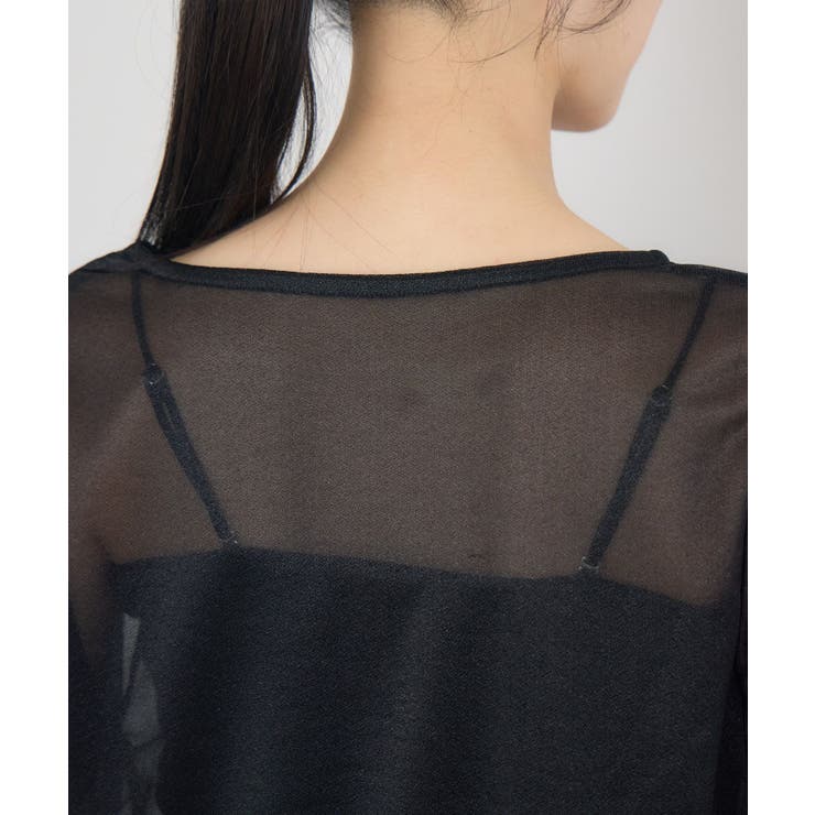 クルーネックシアートップス | RETRO GIRL | 詳細画像30 