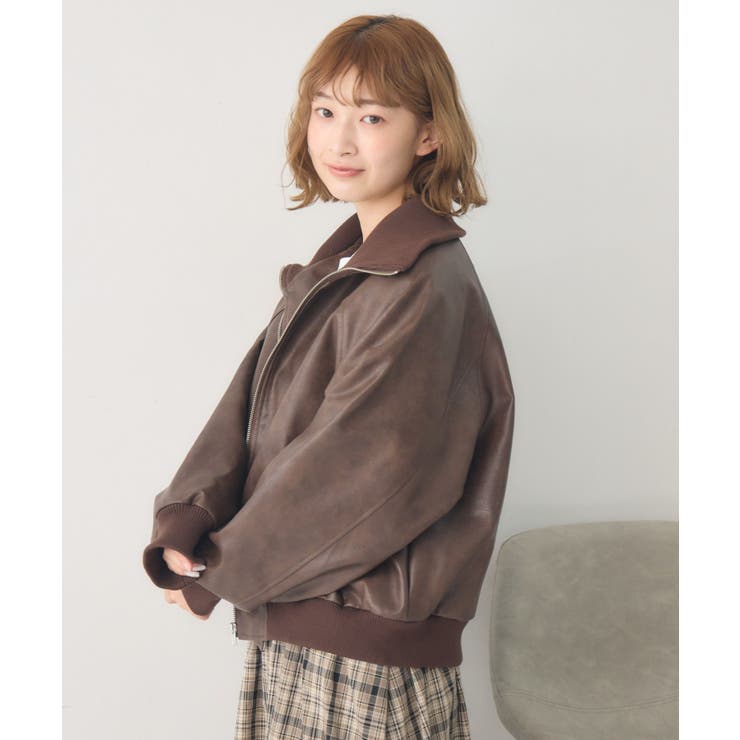 襟リブレザーBZ | RETRO GIRL | 詳細画像15 