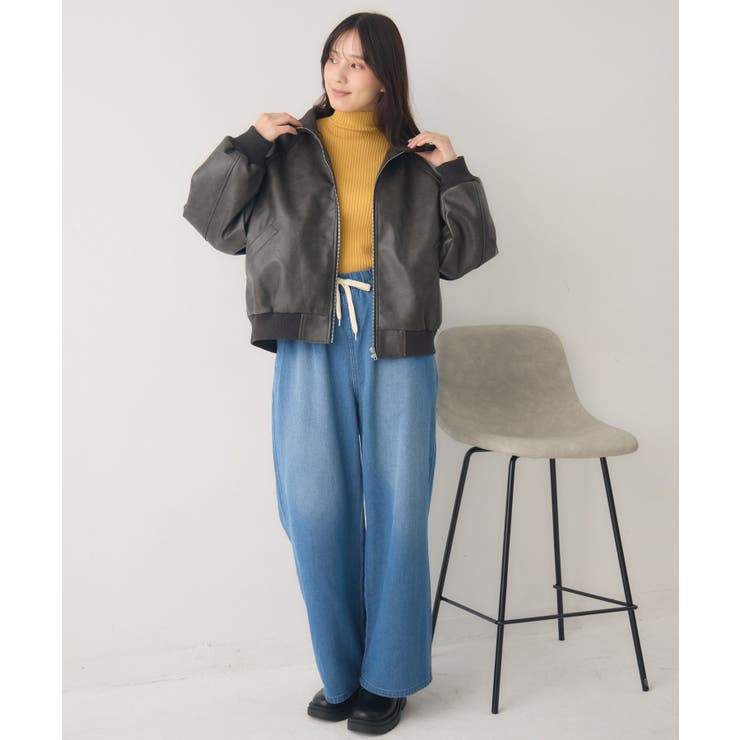 襟リブレザーBZ | RETRO GIRL | 詳細画像17 