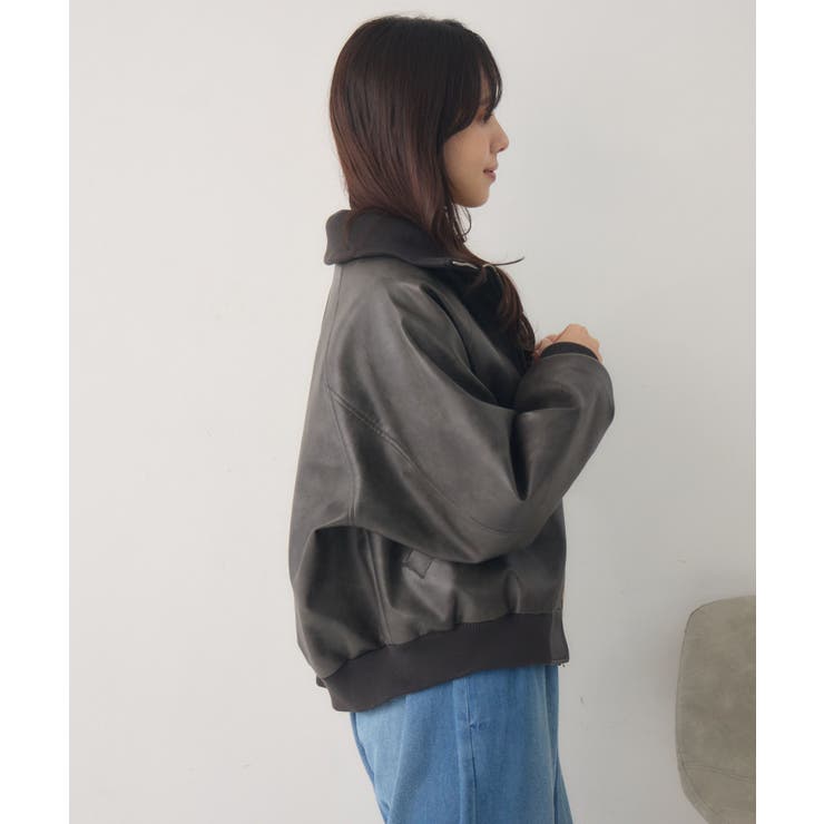 襟リブレザーBZ | RETRO GIRL | 詳細画像23 