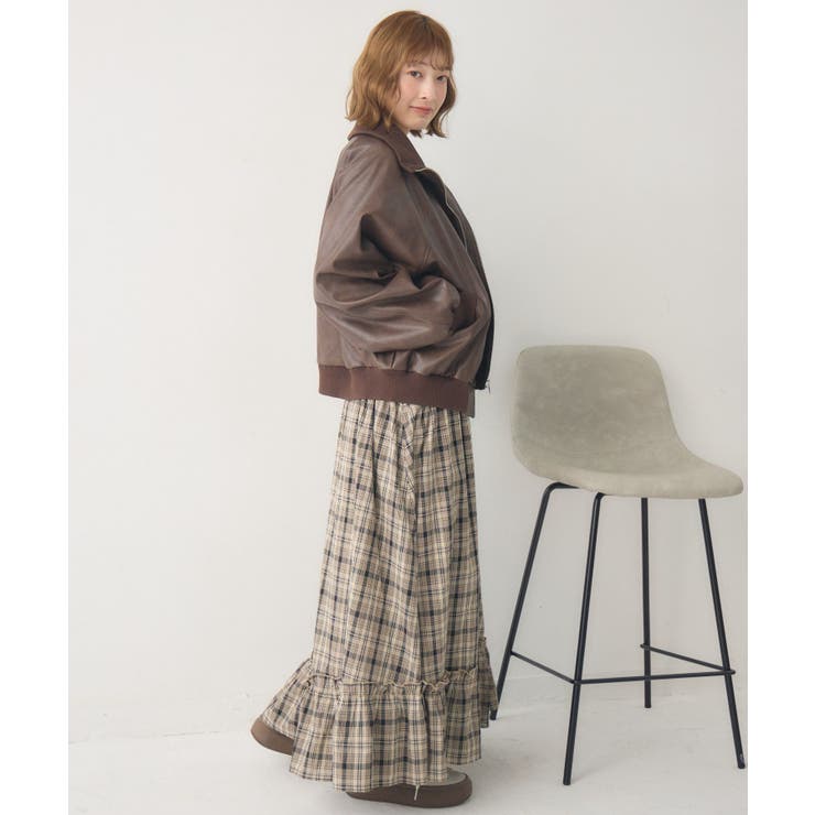 襟リブレザーBZ | RETRO GIRL | 詳細画像9 