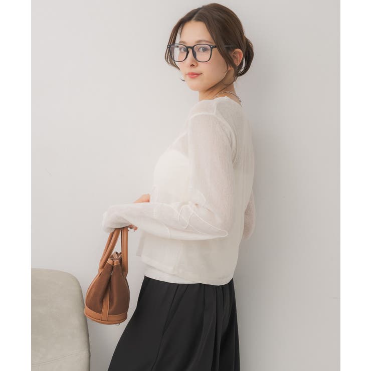 モール刺繍ロンTEE | RETRO GIRL | 詳細画像13 