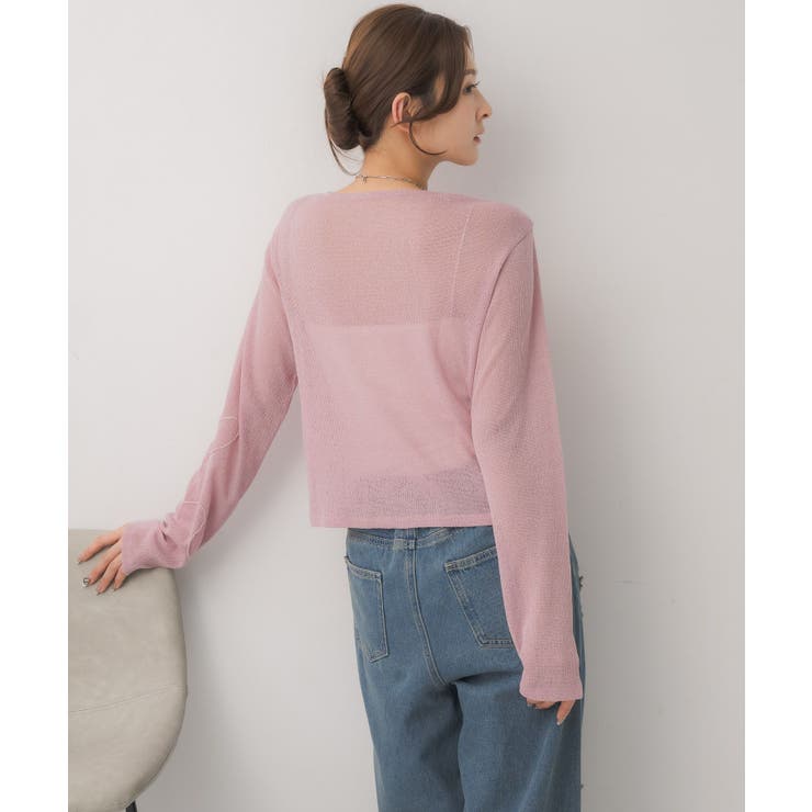 モール刺繍ロンTEE | RETRO GIRL | 詳細画像28 