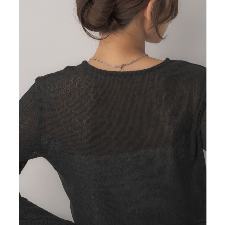 モール刺繍ロンTEE | RETRO GIRL | 詳細画像34 