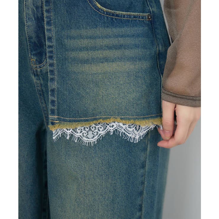 スカートドッキングデニムPT | RETRO GIRL | 詳細画像20 
