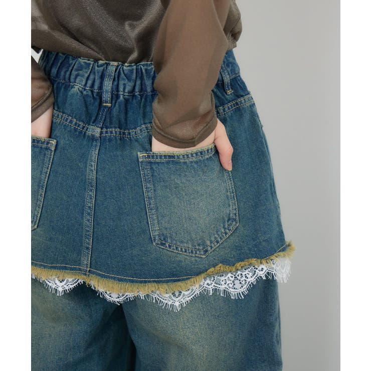 スカートドッキングデニムPT | RETRO GIRL | 詳細画像23 