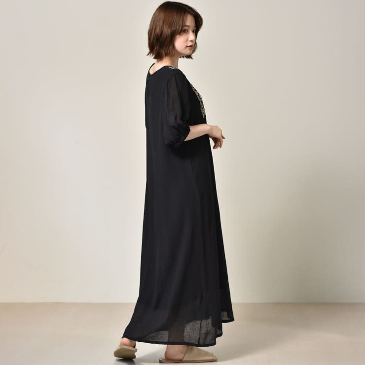 ✶ SALE 古着 ビンテージ 90s 光沢 黒 魔女 ワンピース 美品 ドレス・ワンピース | GRAPEFRUIT MOON Online Shop｜レディース
