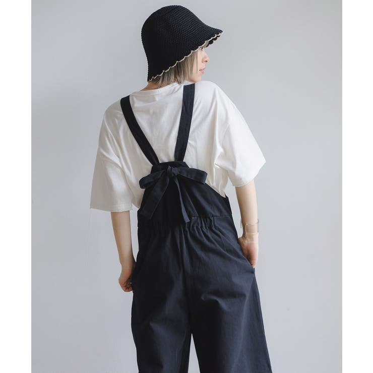 バックリボンサロペット[品番：RTGW0005782]｜RETRO GIRL（レトロ