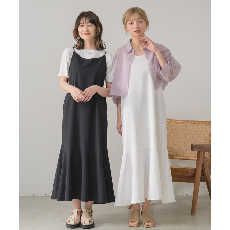 BリボンティアードキャミOP | RETRO GIRL | 詳細画像2 