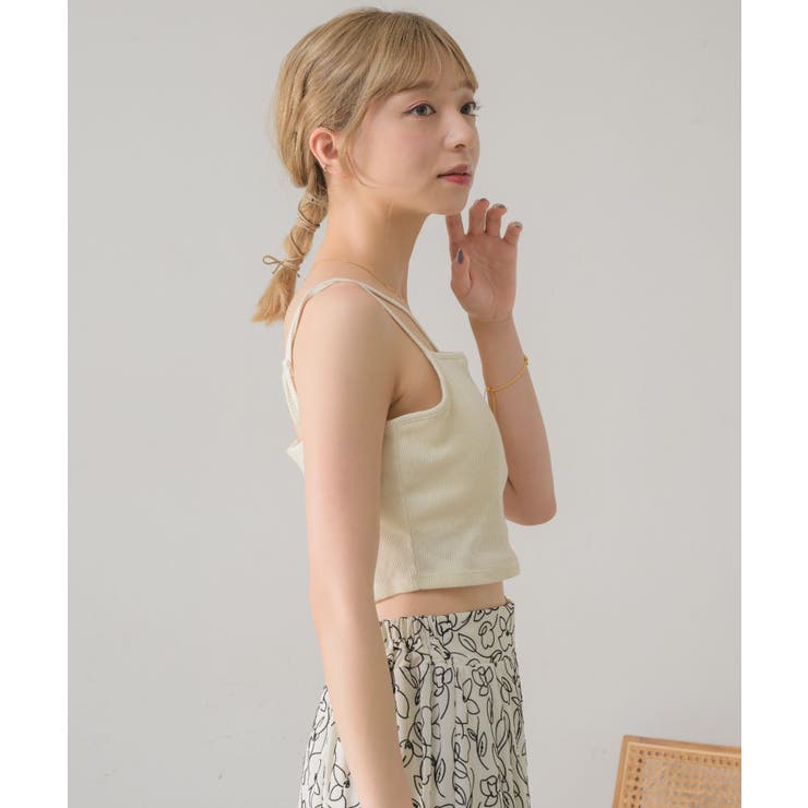 ショートテレコキャミ | RETRO GIRL | 詳細画像15 