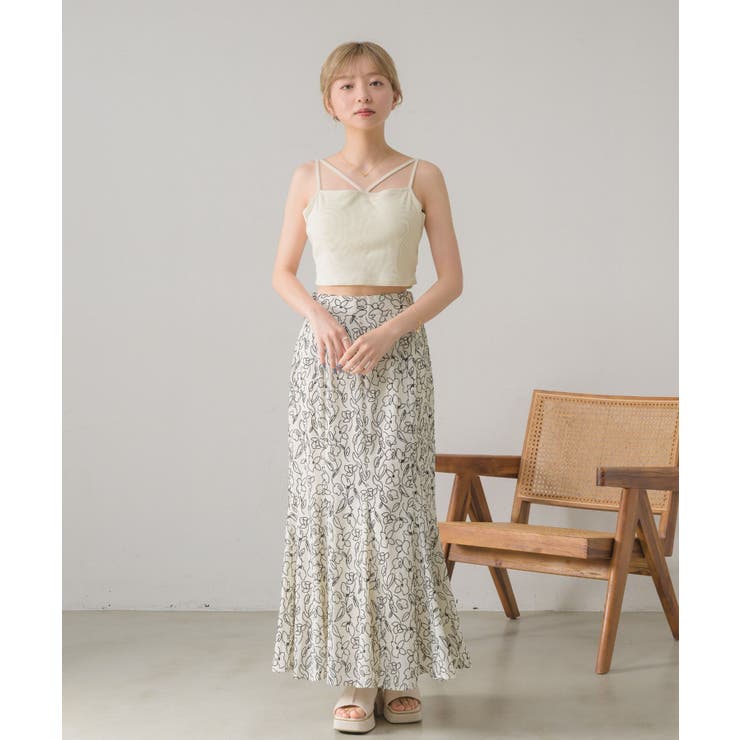 ショートテレコキャミ | RETRO GIRL | 詳細画像17 