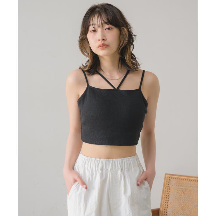 ショートテレコキャミ | RETRO GIRL | 詳細画像2 