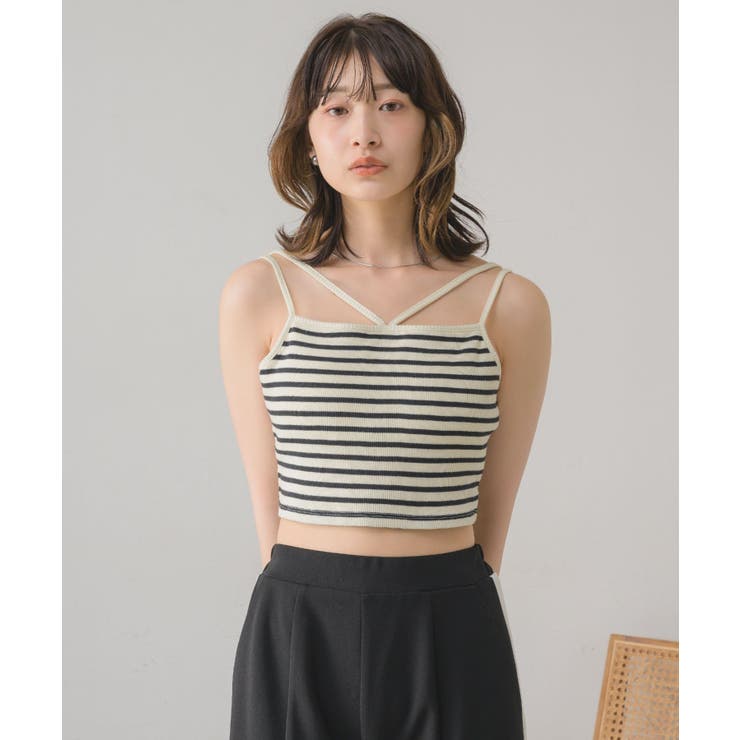 ショートテレコキャミ | RETRO GIRL | 詳細画像23 