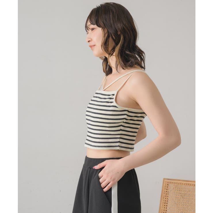 ショートテレコキャミ | RETRO GIRL | 詳細画像24 