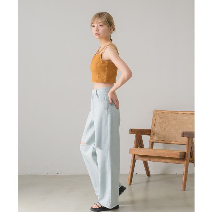 ショートテレコキャミ | RETRO GIRL | 詳細画像36 