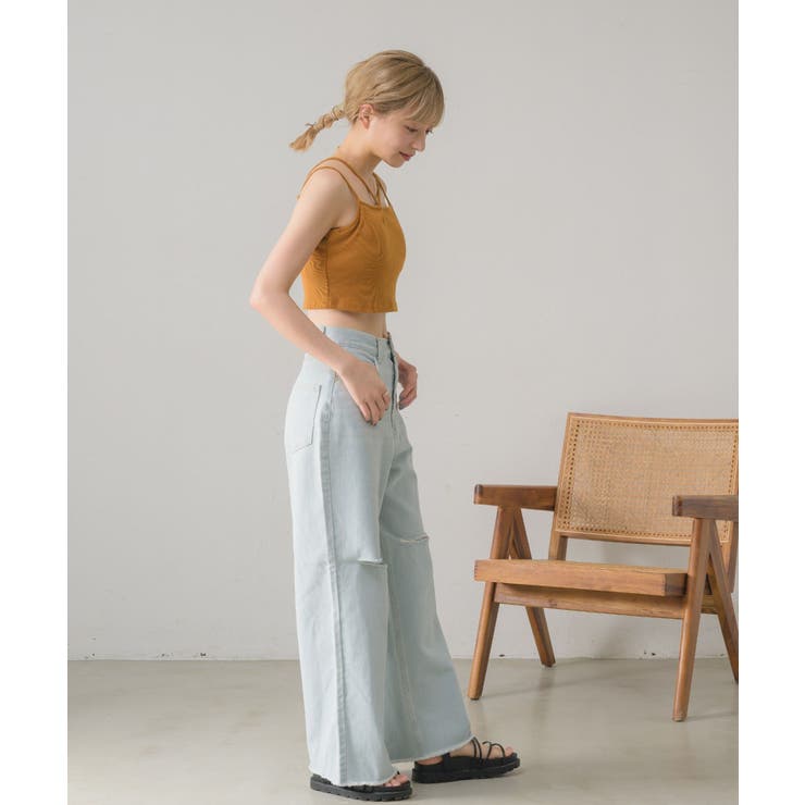 ショートテレコキャミ | RETRO GIRL | 詳細画像37 