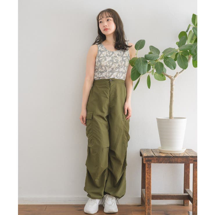 柄テレコカップ付タンク | RETRO GIRL | 詳細画像23 