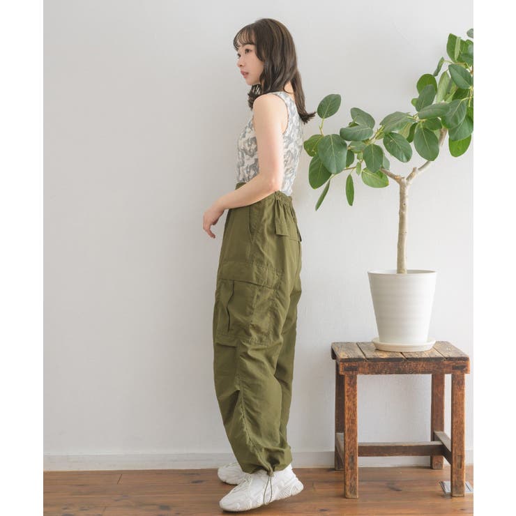 柄テレコカップ付タンク | RETRO GIRL | 詳細画像25 