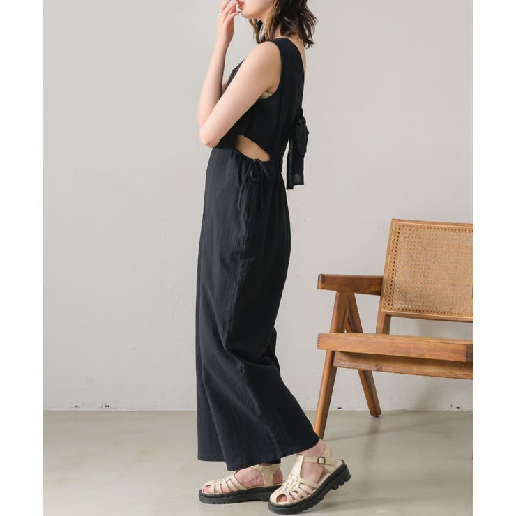 BLK1 | サイドオープンオールインワン | RETRO GIRL