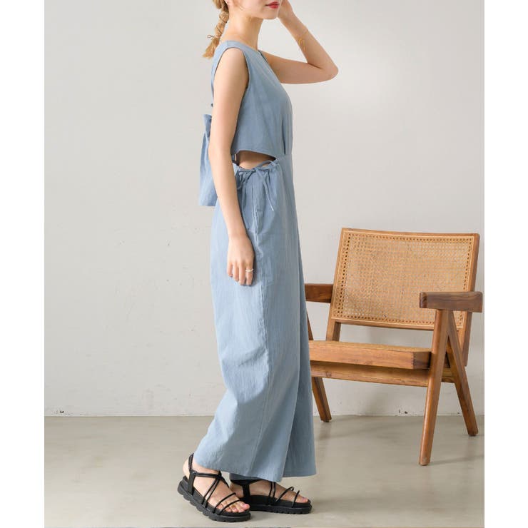 BLU0 | サイドオープンオールインワン | RETRO GIRL