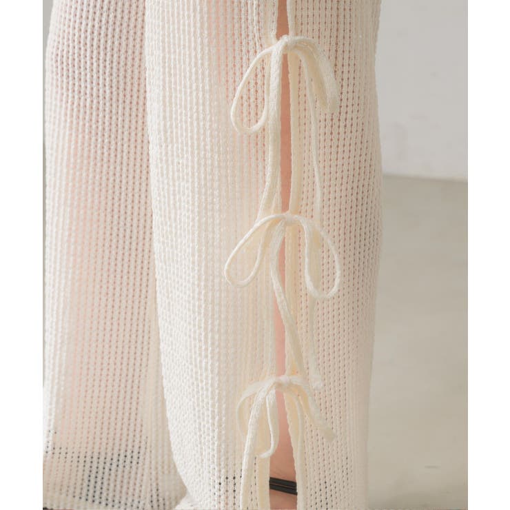 サイドリボンメッシュPT | RETRO GIRL | 詳細画像10 