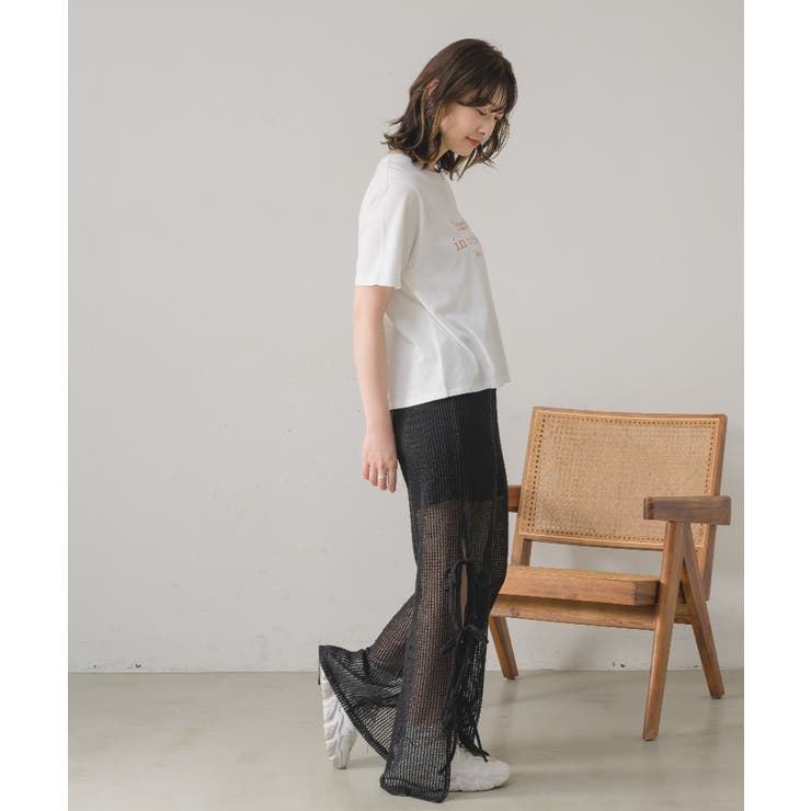 サイドリボンメッシュPT | RETRO GIRL | 詳細画像22 