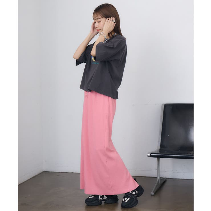 ピグメントTEE[品番：RTGW0008213]｜RETRO GIRL（レトロガール