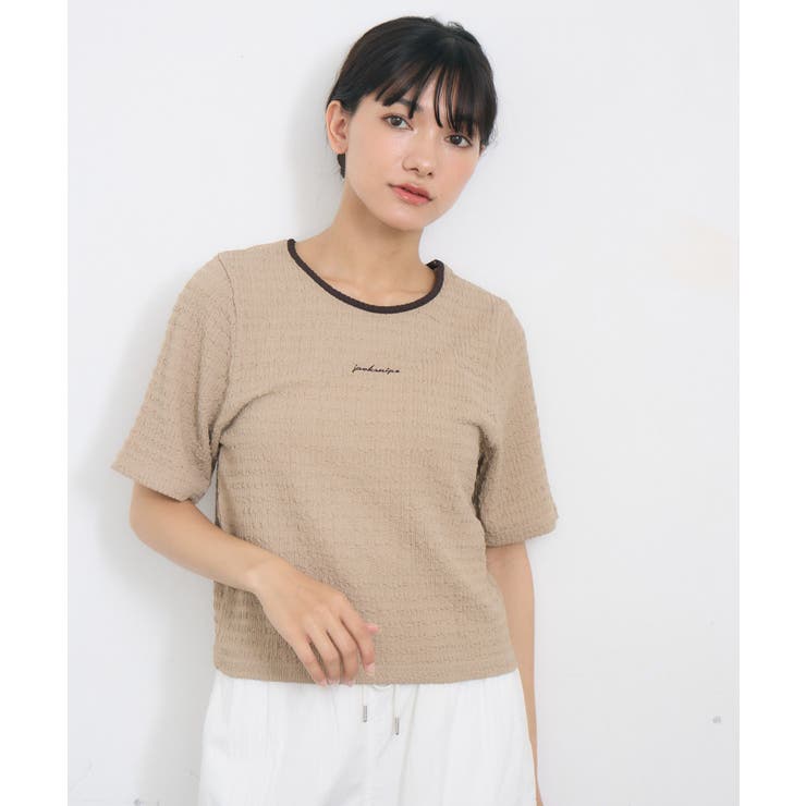 ロゴ刺繍ジャガードCT | RETRO GIRL | 詳細画像22 