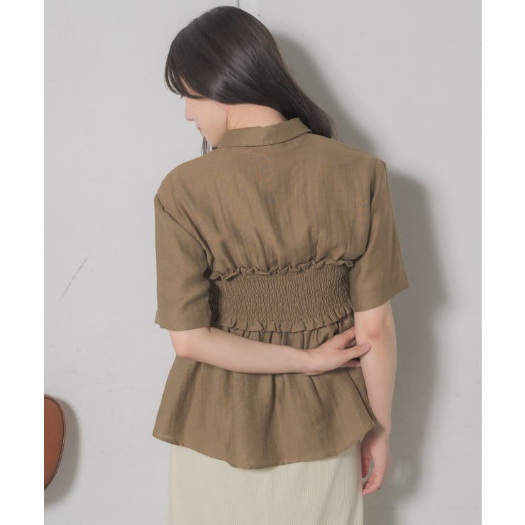 ギャザードッキング半袖SH | RETRO GIRL | 詳細画像17 