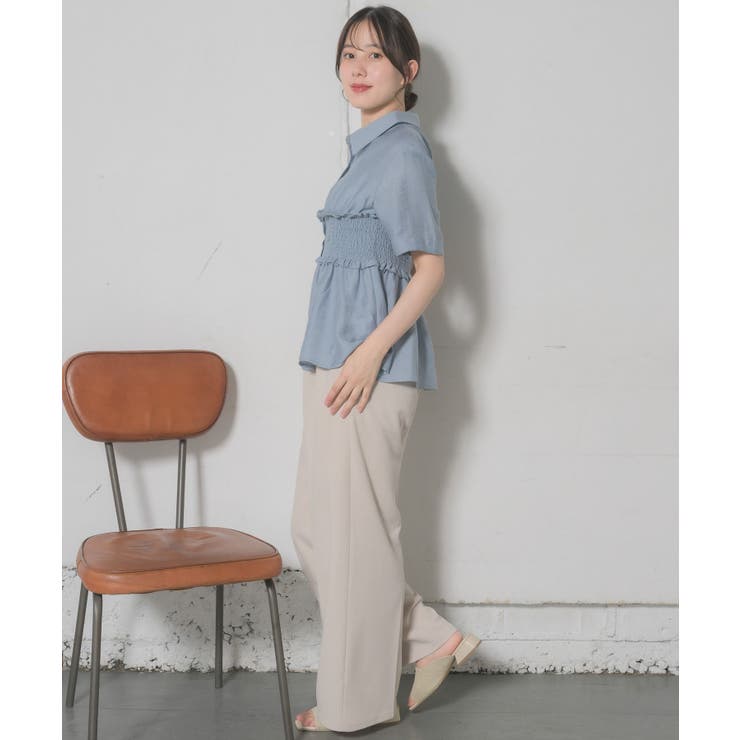 ギャザードッキング半袖SH | RETRO GIRL | 詳細画像20 