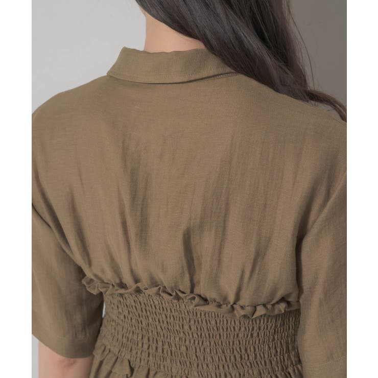 ギャザードッキング半袖SH | RETRO GIRL | 詳細画像30 