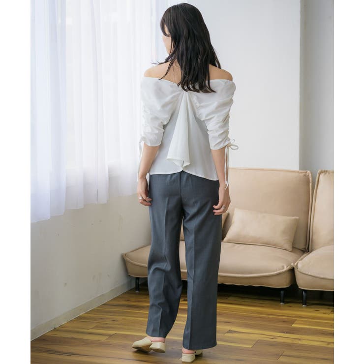 前釦オフショルBL | RETRO GIRL | 詳細画像5 