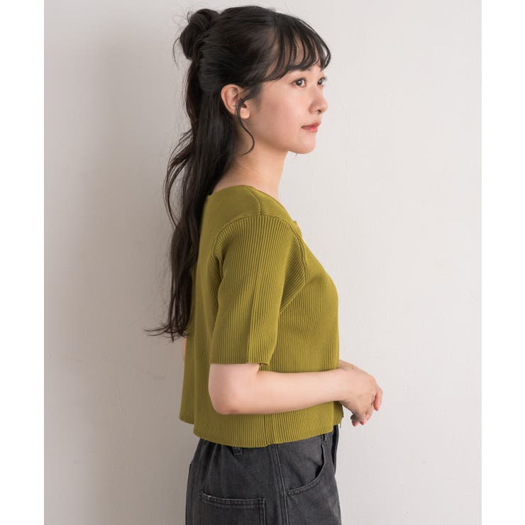 クルーZIPカーデ | RETRO GIRL | 詳細画像15 