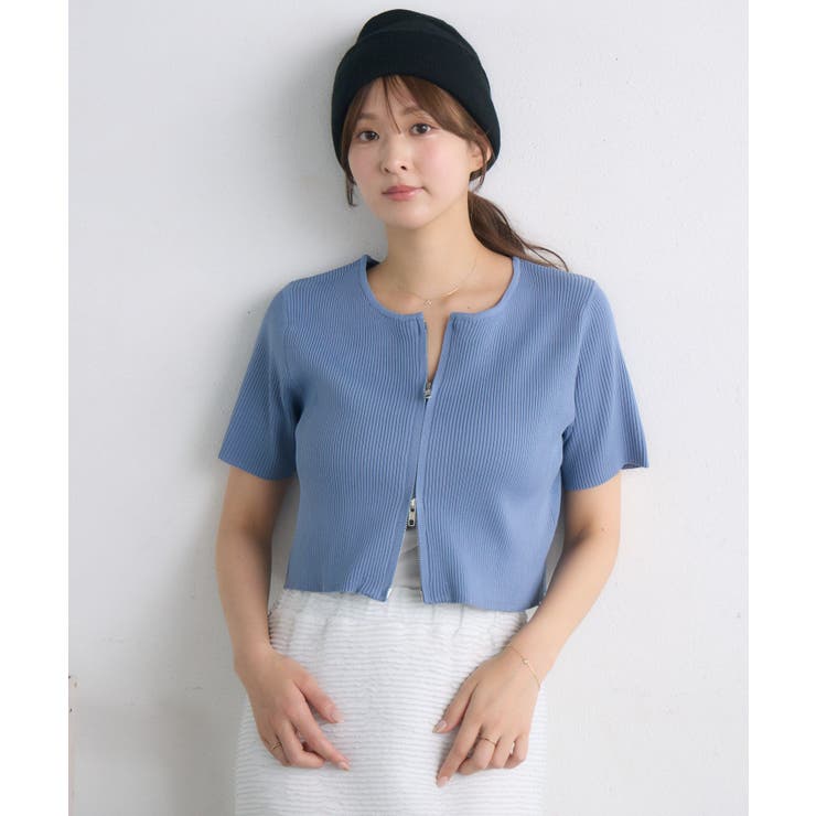 クルーZIPカーデ | RETRO GIRL | 詳細画像30 