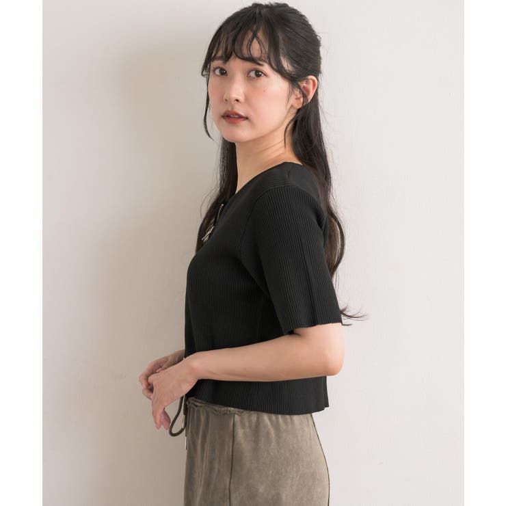 クルーZIPカーデ | RETRO GIRL | 詳細画像8 