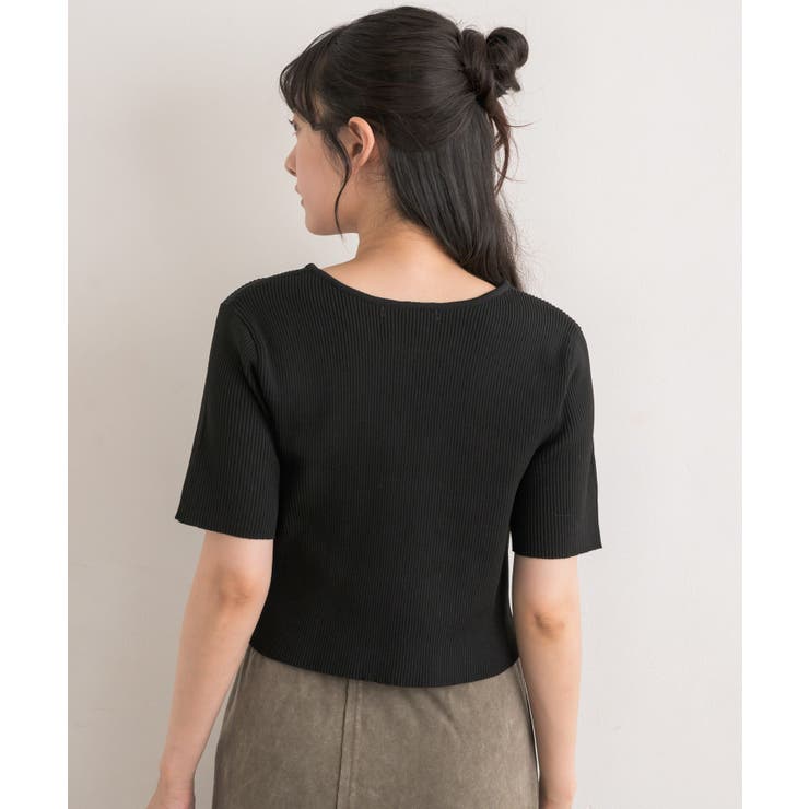 クルーZIPカーデ | RETRO GIRL | 詳細画像9 