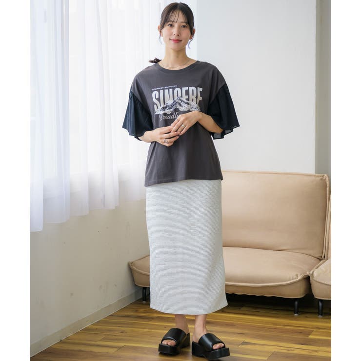 袖切替リメイクTEE | RETRO GIRL | 詳細画像10 