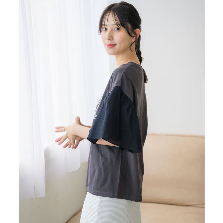 袖切替リメイクTEE | RETRO GIRL | 詳細画像16 