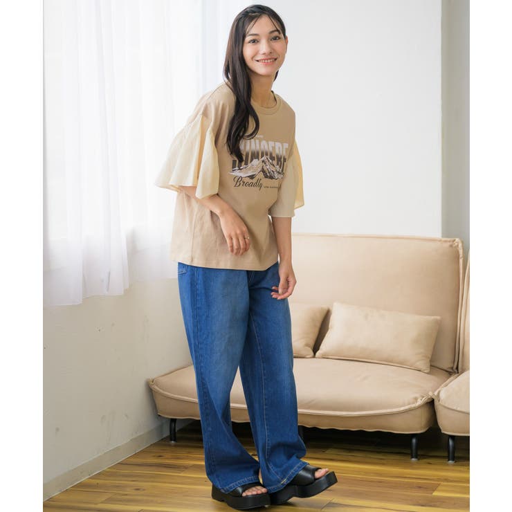 袖切替リメイクTEE | RETRO GIRL | 詳細画像3 