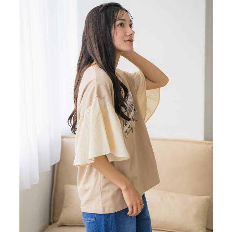 袖切替リメイクTEE | RETRO GIRL | 詳細画像7 