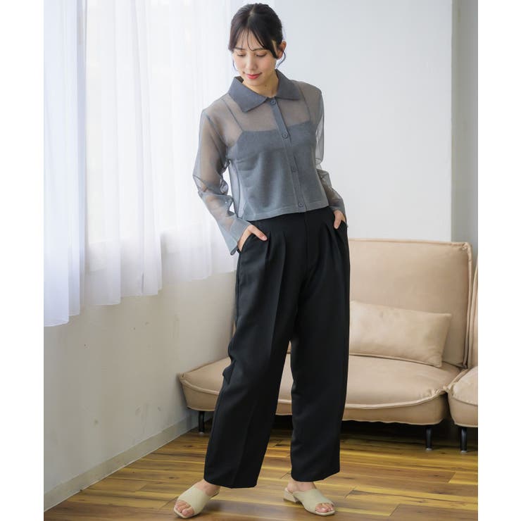 襟付シアーカーデ | RETRO GIRL | 詳細画像19 