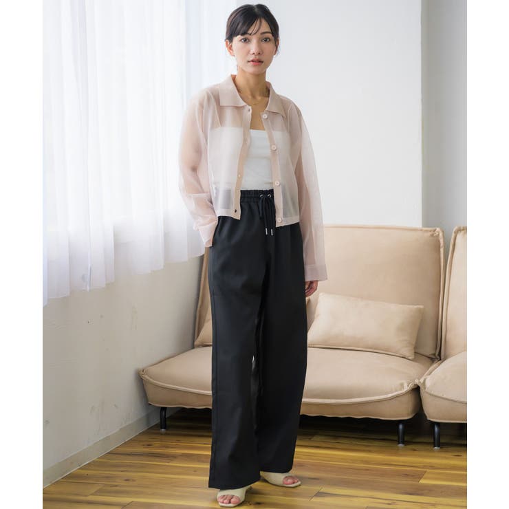 襟付シアーカーデ | RETRO GIRL | 詳細画像2 