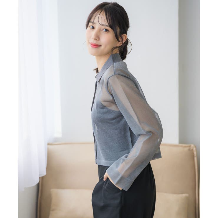 襟付シアーカーデ | RETRO GIRL | 詳細画像25 