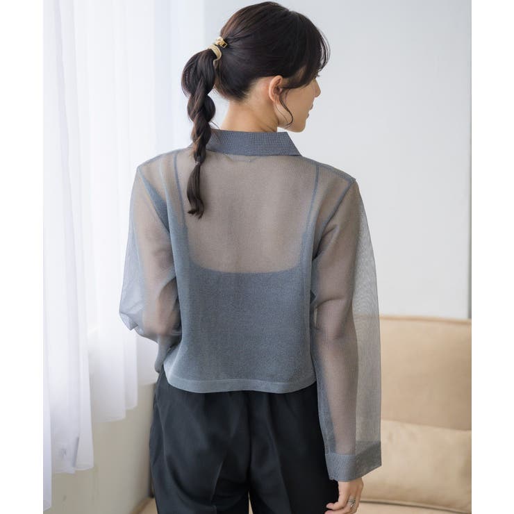 襟付シアーカーデ | RETRO GIRL | 詳細画像26 